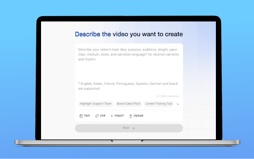 Visla AI Video Agent assisting with automated scene creation and script-based video generation